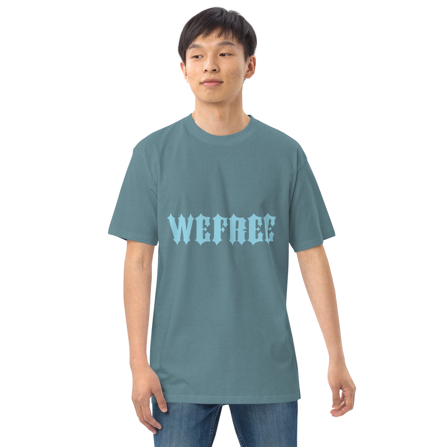 Men’s premium heavyweight wefree tee