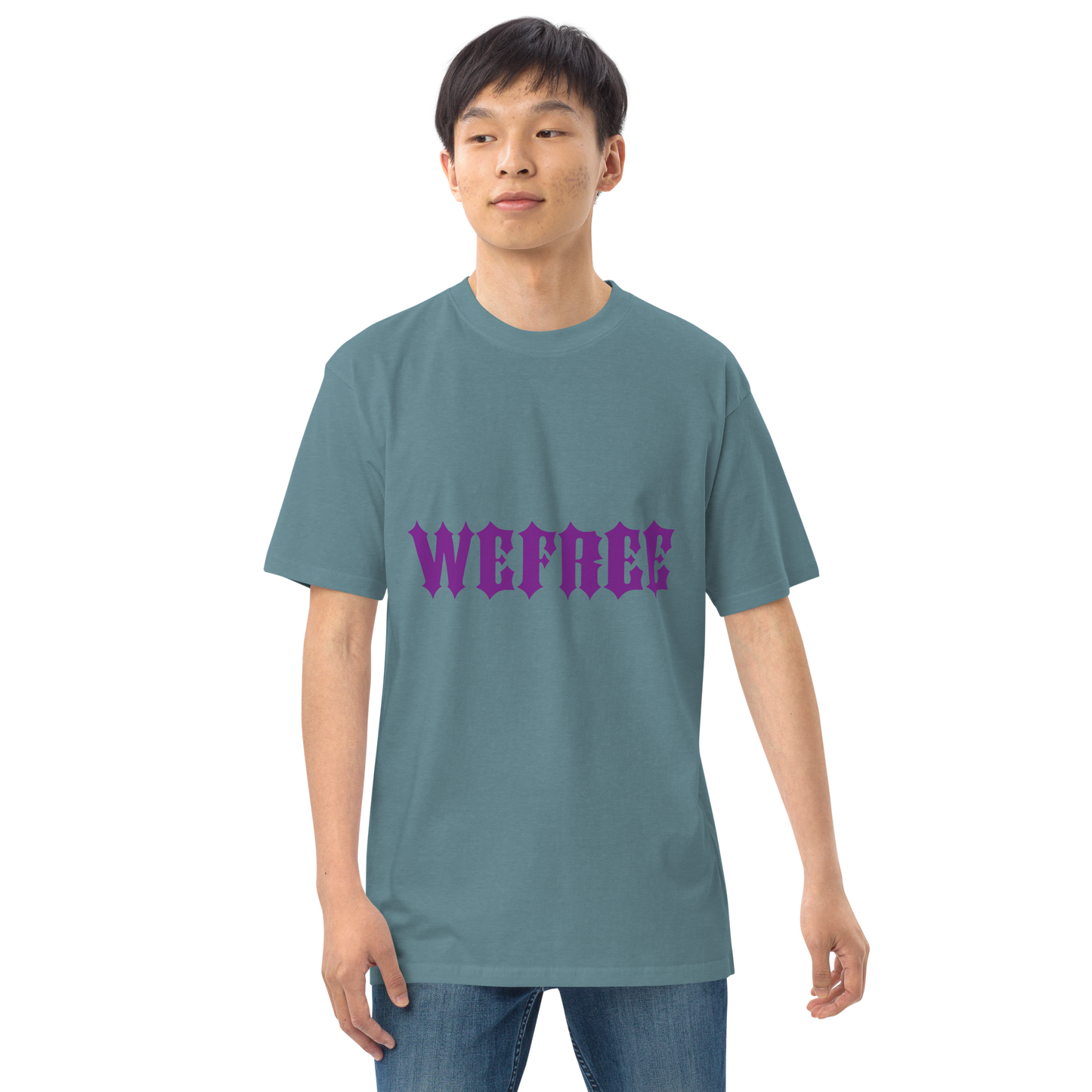 Men’s premium heavyweight wefree tee