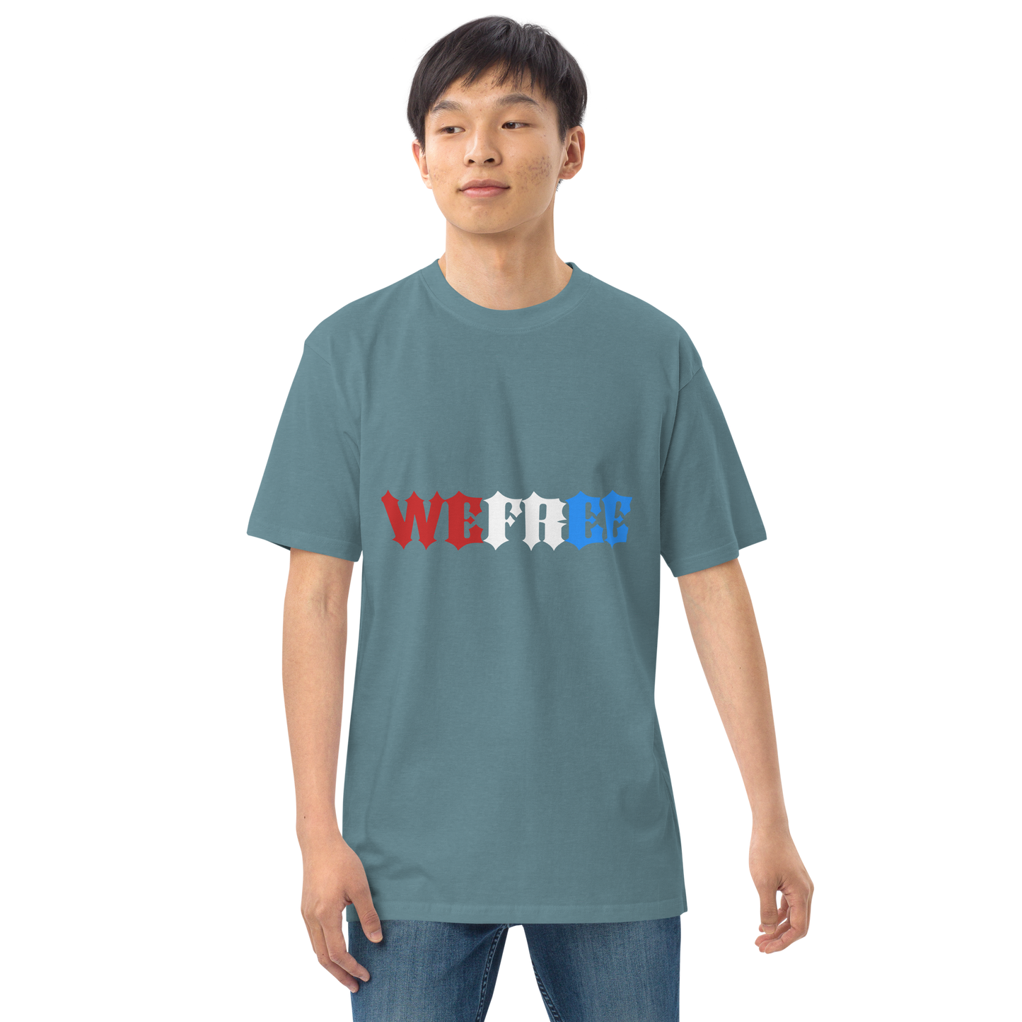 Men’s premium heavyweight wefree tee