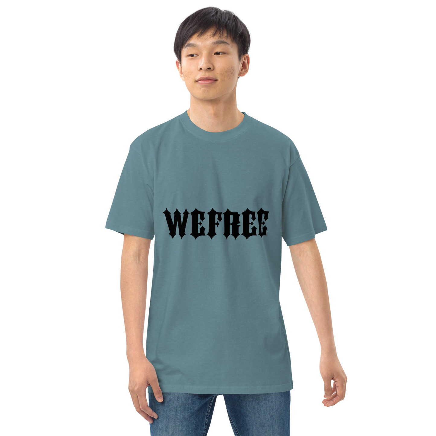 Men’s premium heavyweight wefree tee