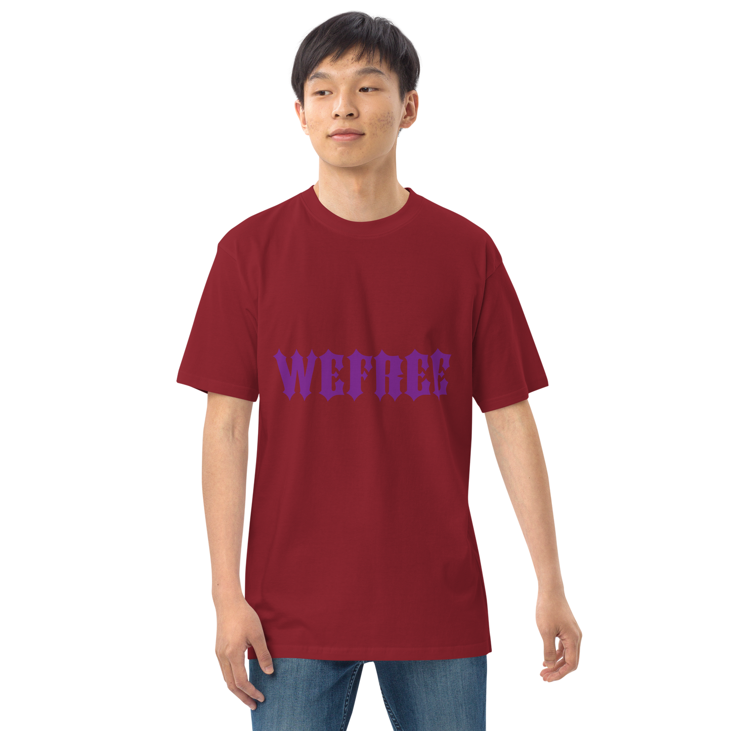 Men’s premium heavyweight wefree tee