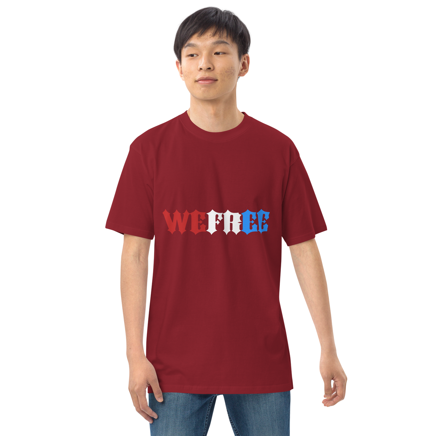 Men’s premium heavyweight wefree tee