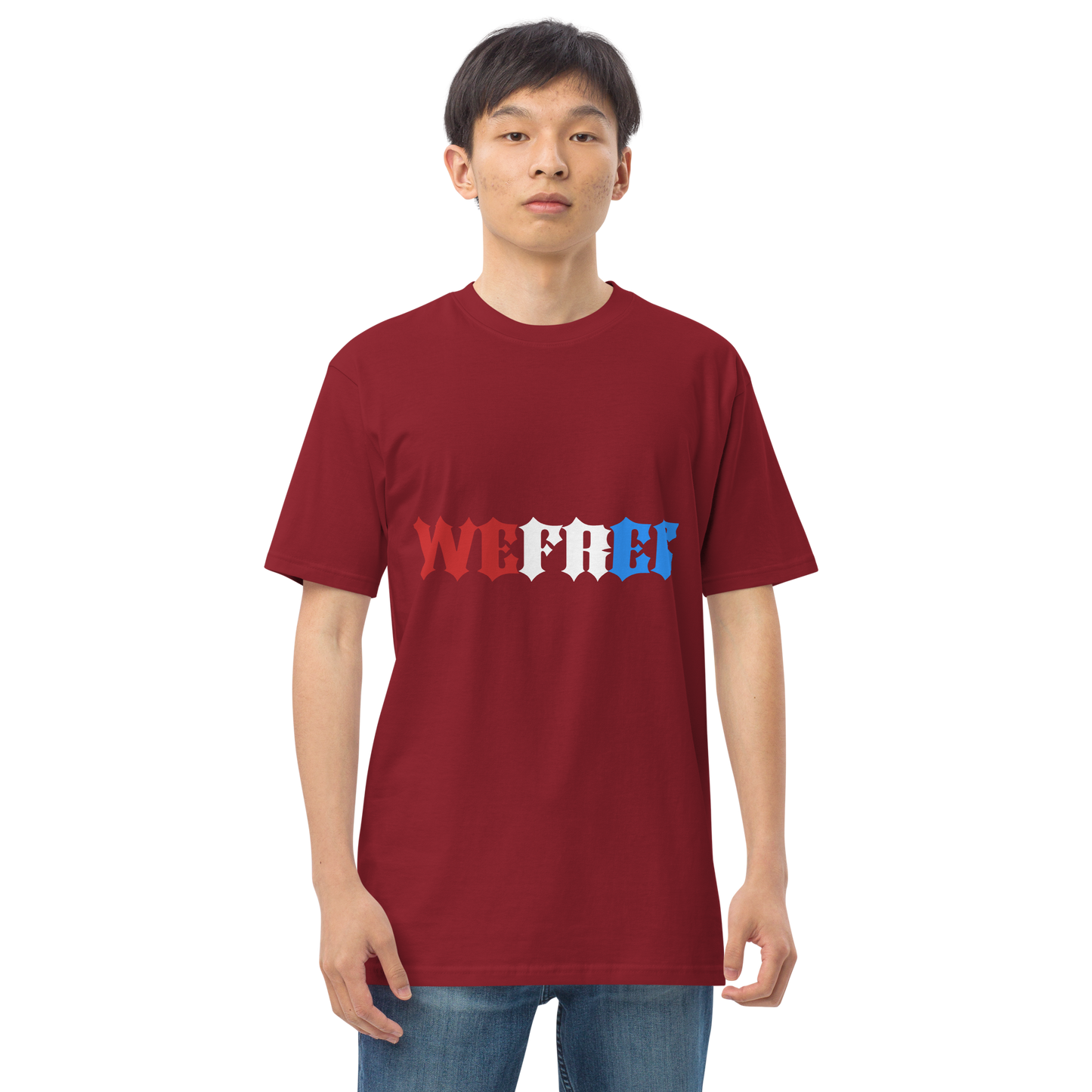 Men’s premium heavyweight wefree tee