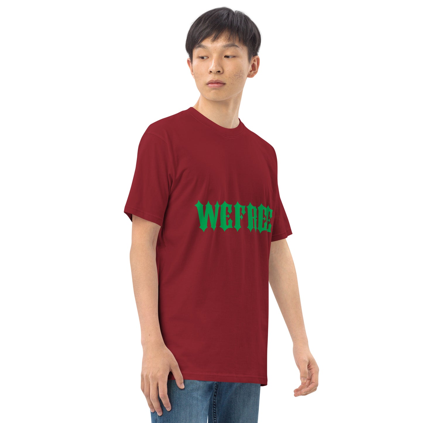 Men’s premium heavyweight wefree tee