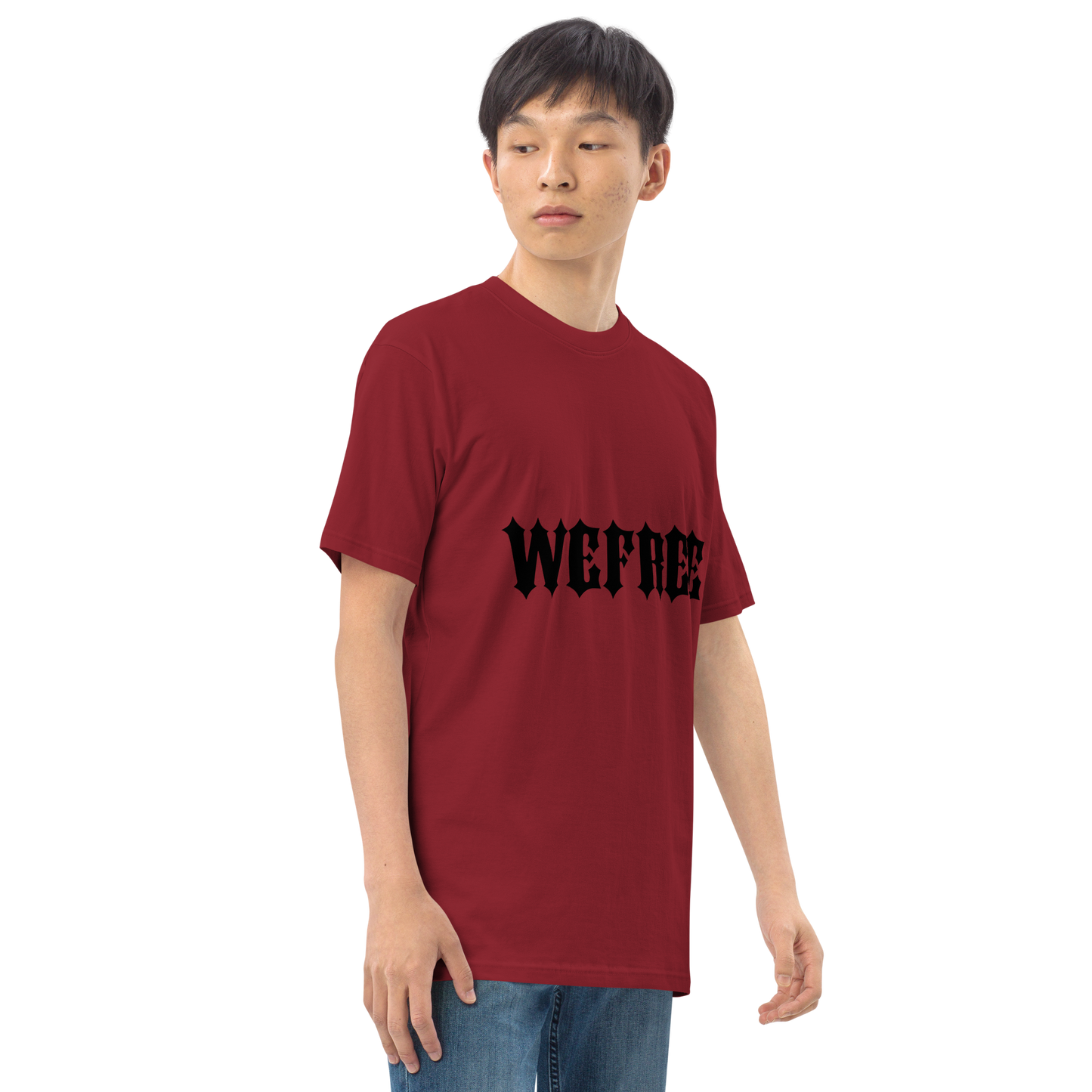 Men’s premium heavyweight wefree tee