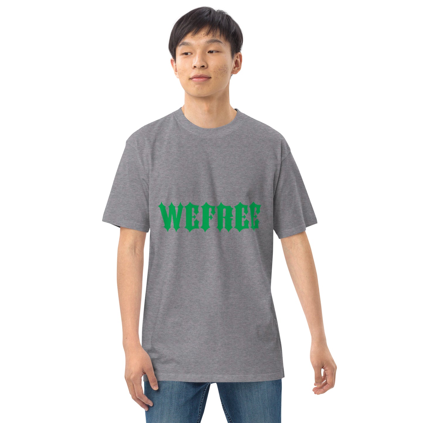 Men’s premium heavyweight wefree tee