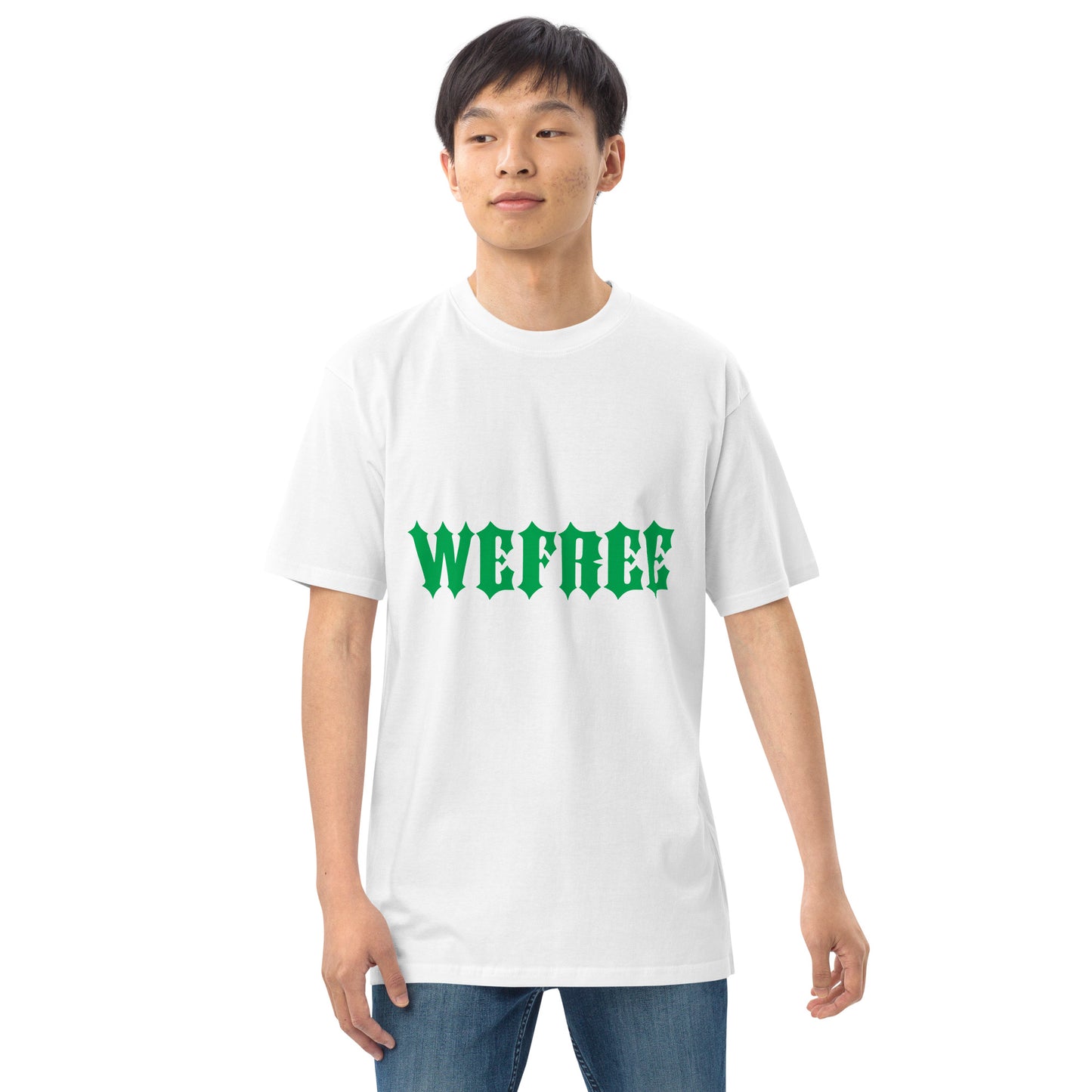 Men’s premium heavyweight wefree tee