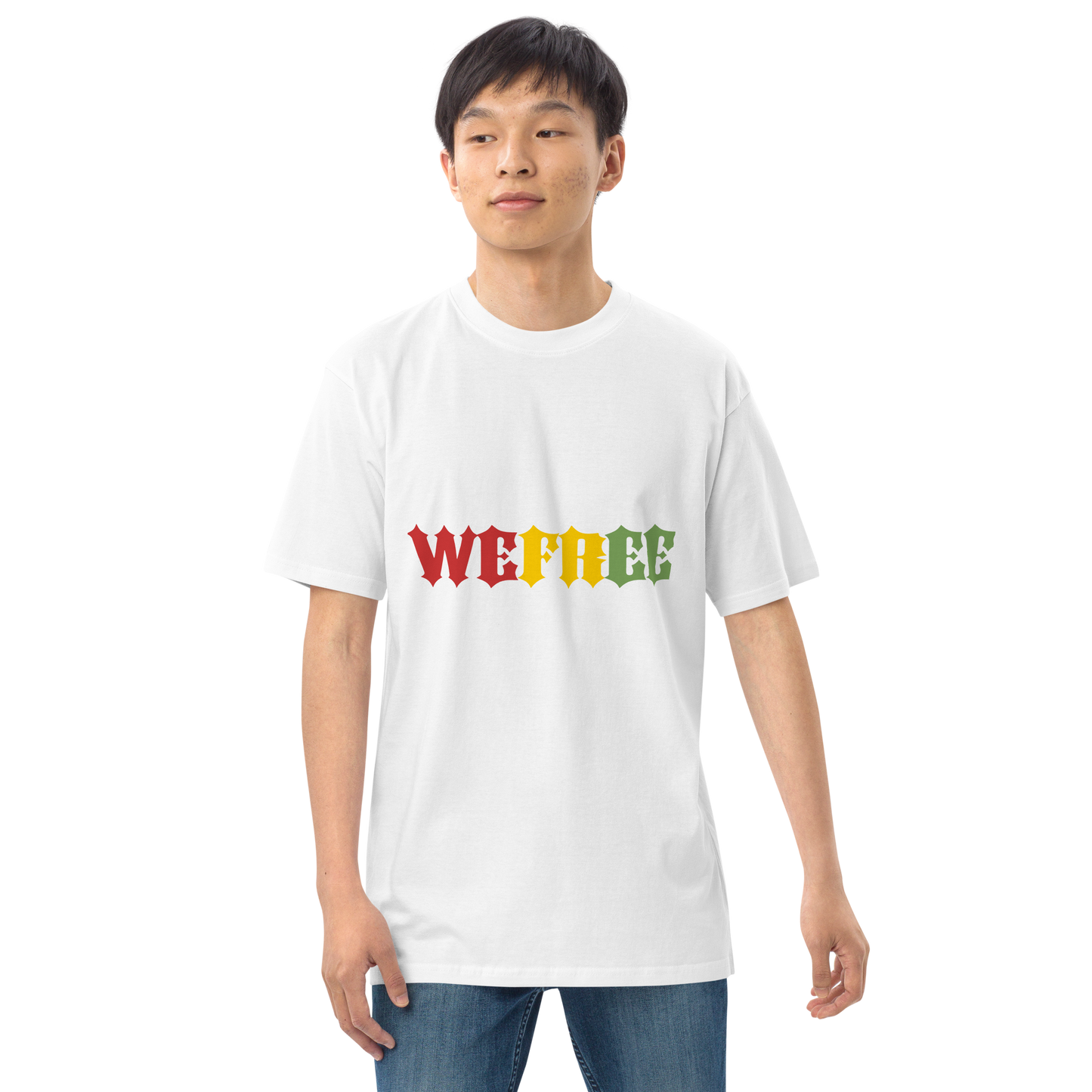 Men’s premium heavyweight wefree tee