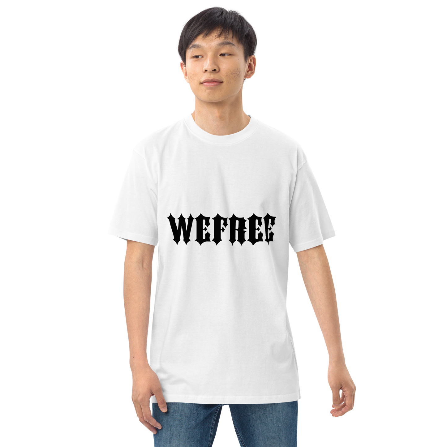 Men’s premium heavyweight wefree tee