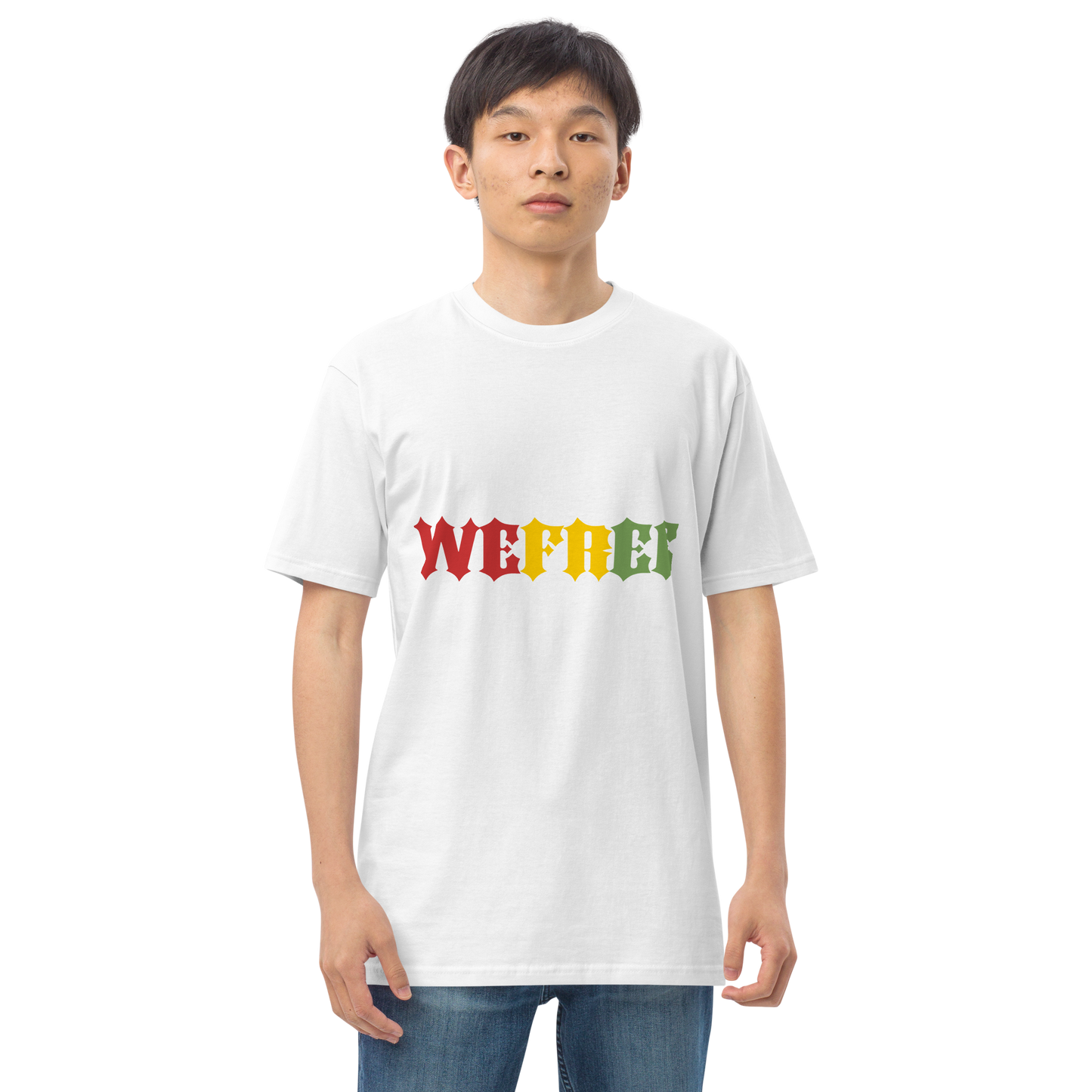 Men’s premium heavyweight wefree tee