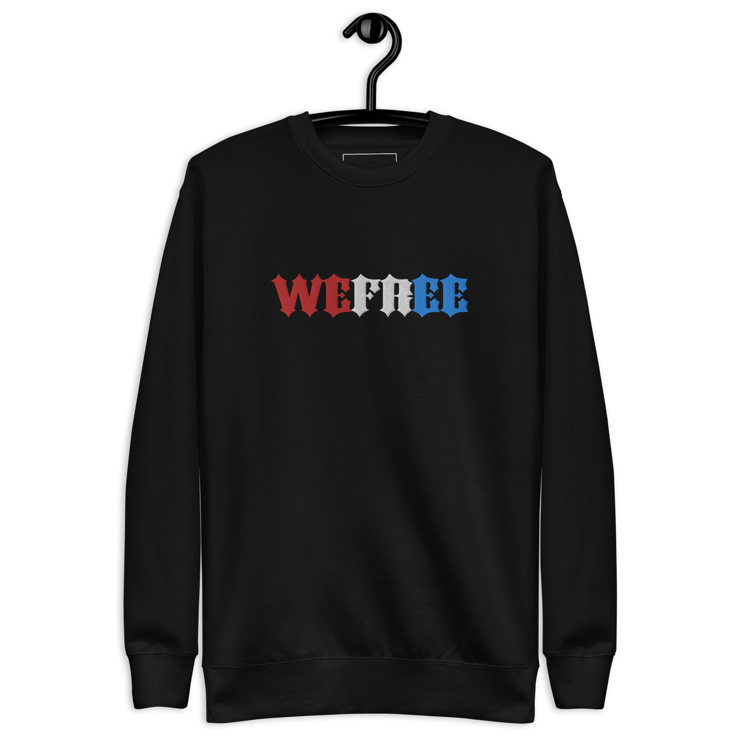 Unisex Premium Wefree Sweatshirt Embroidery