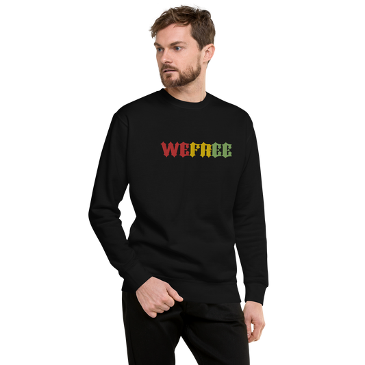 Unisex Premium Wefree Sweatshirt Embroidery