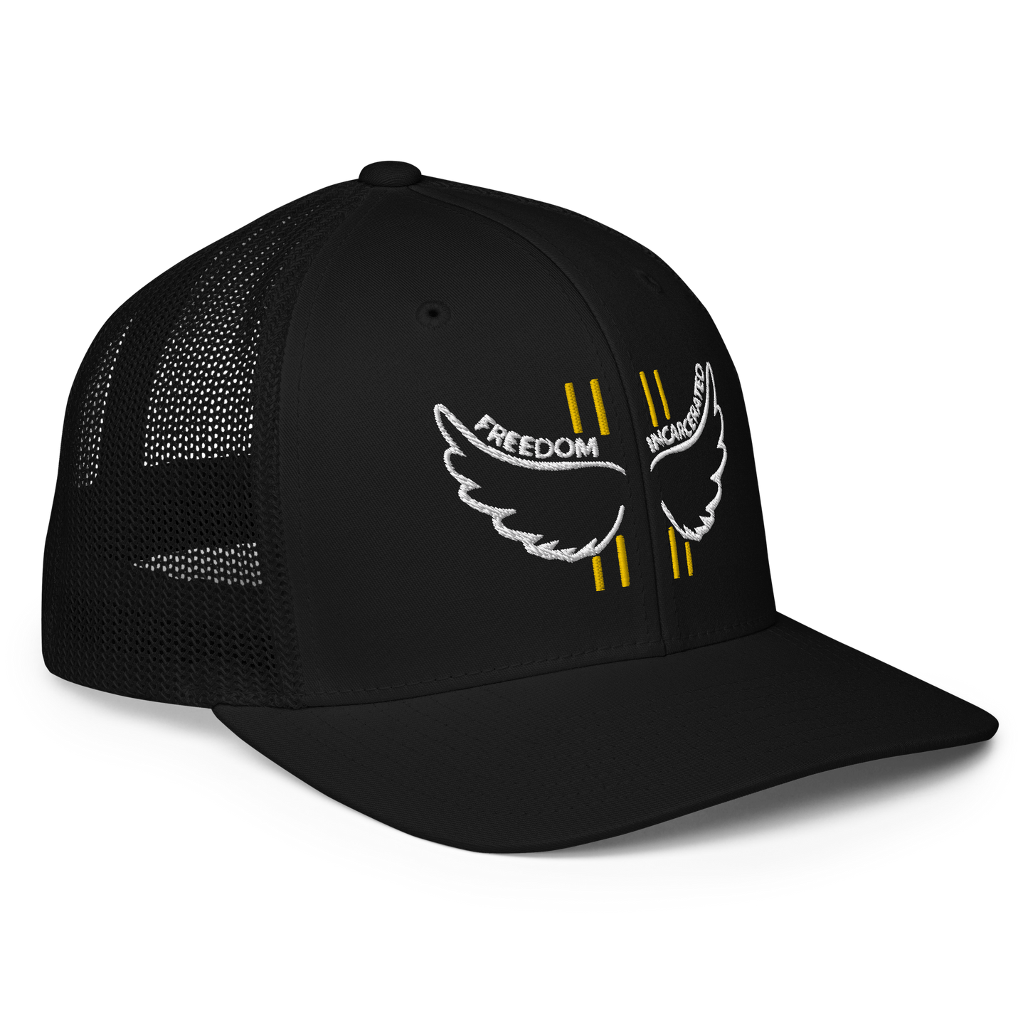 Closed-back trucker cap