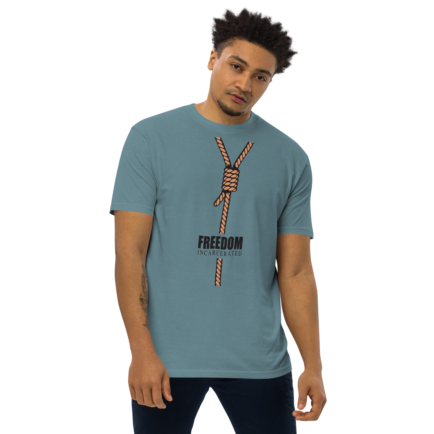 Freedom Incarcerated rope T Shirt