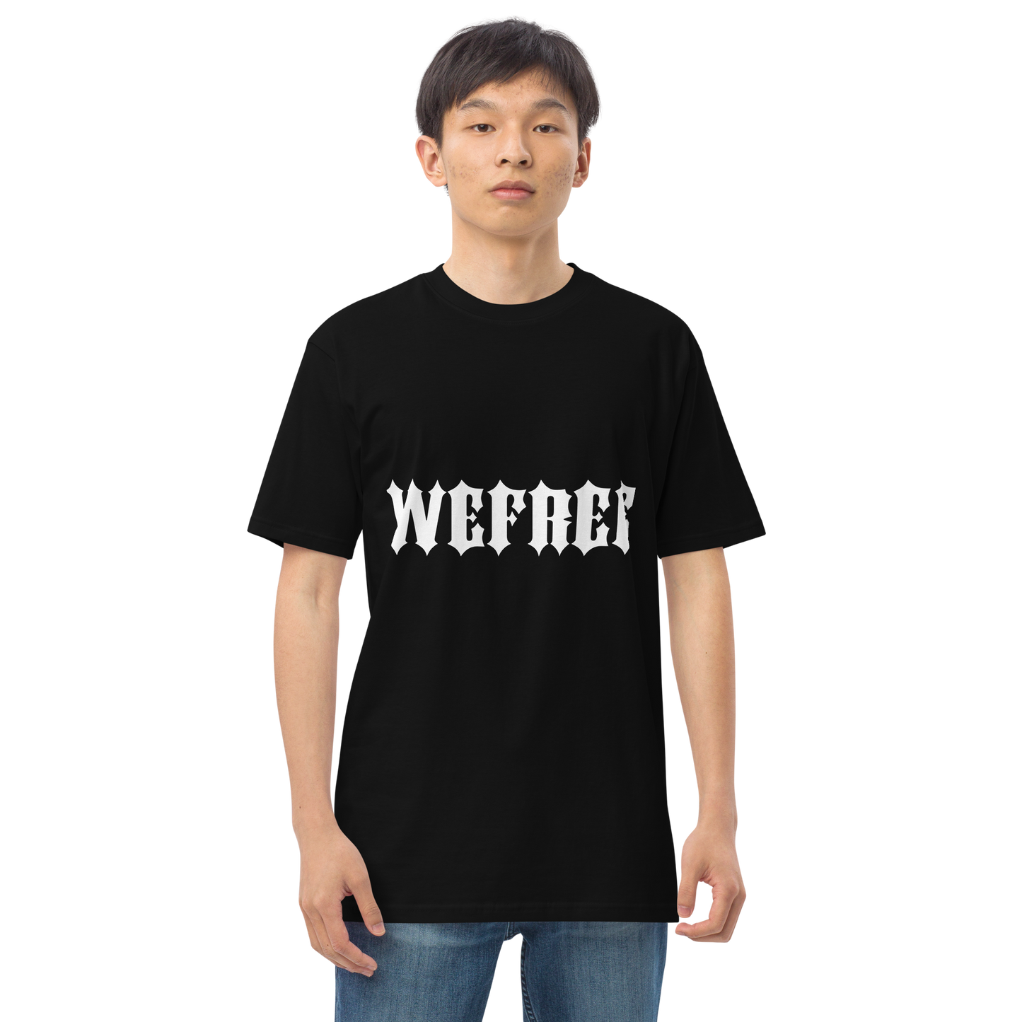 Men’s premium heavyweight tee Wefree