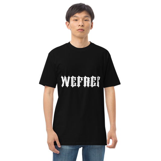 Men’s premium heavyweight tee Wefree