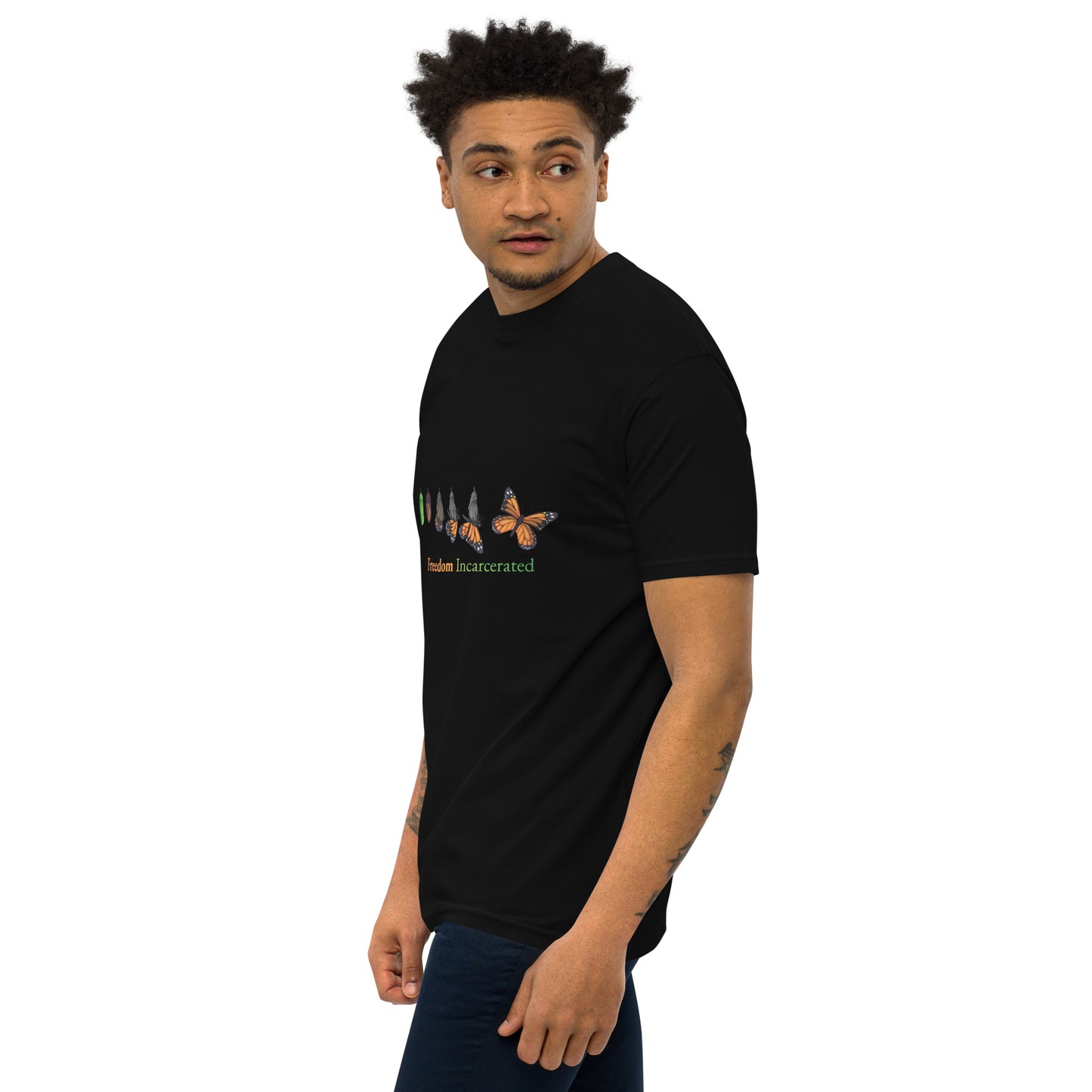 Freedom Incarcerated Butterfly T Shirt