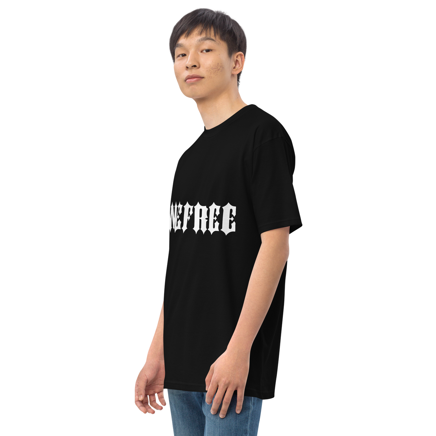 Men’s premium heavyweight tee Wefree