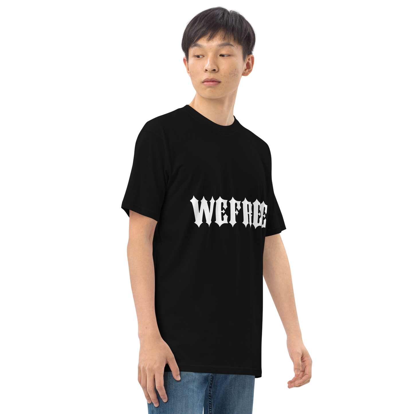 Men’s premium heavyweight tee Wefree