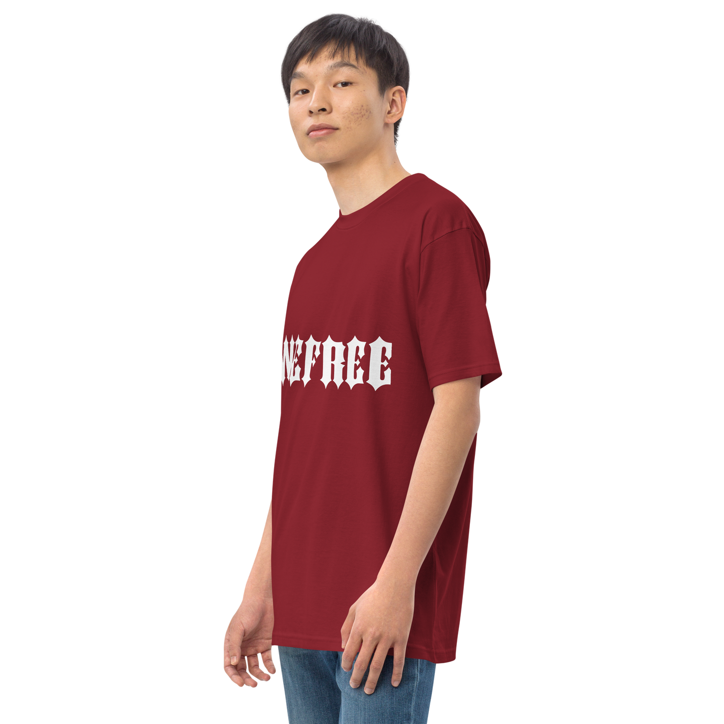 Men’s premium heavyweight tee Wefree