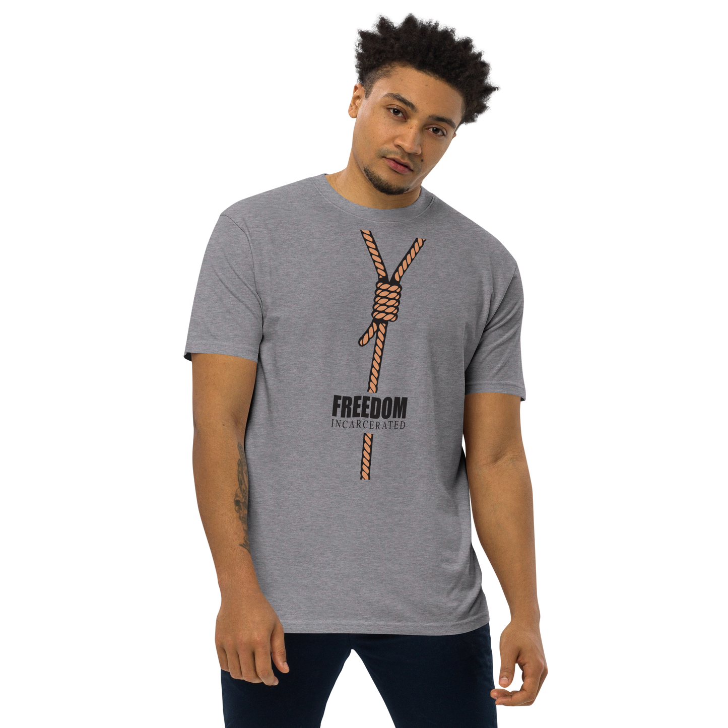 Freedom Incarcerated rope T Shirt