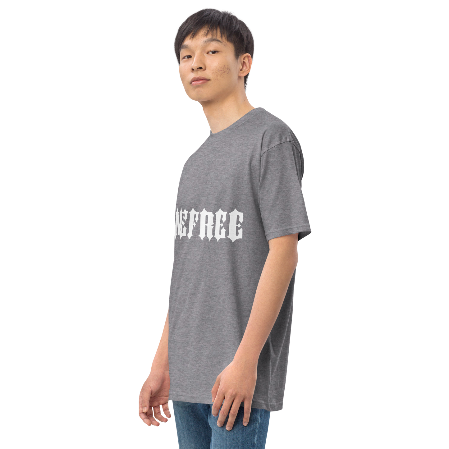 Men’s premium heavyweight tee Wefree