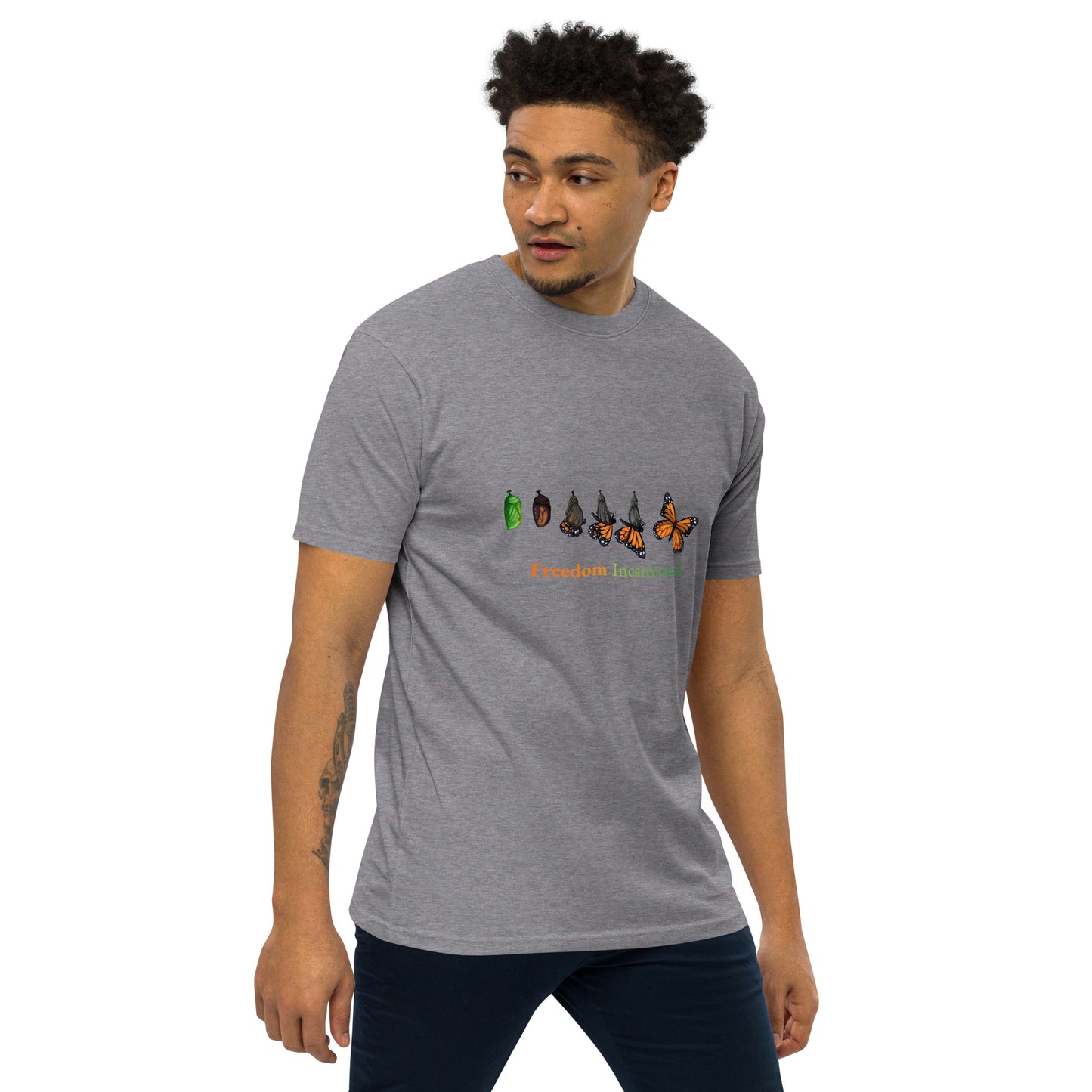 Freedom Incarcerated Butterfly T Shirt