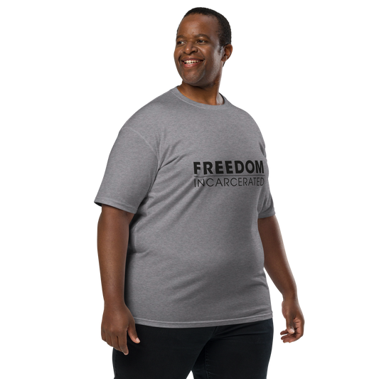 Men’s premium heavyweight tee Freedom Incarcerated