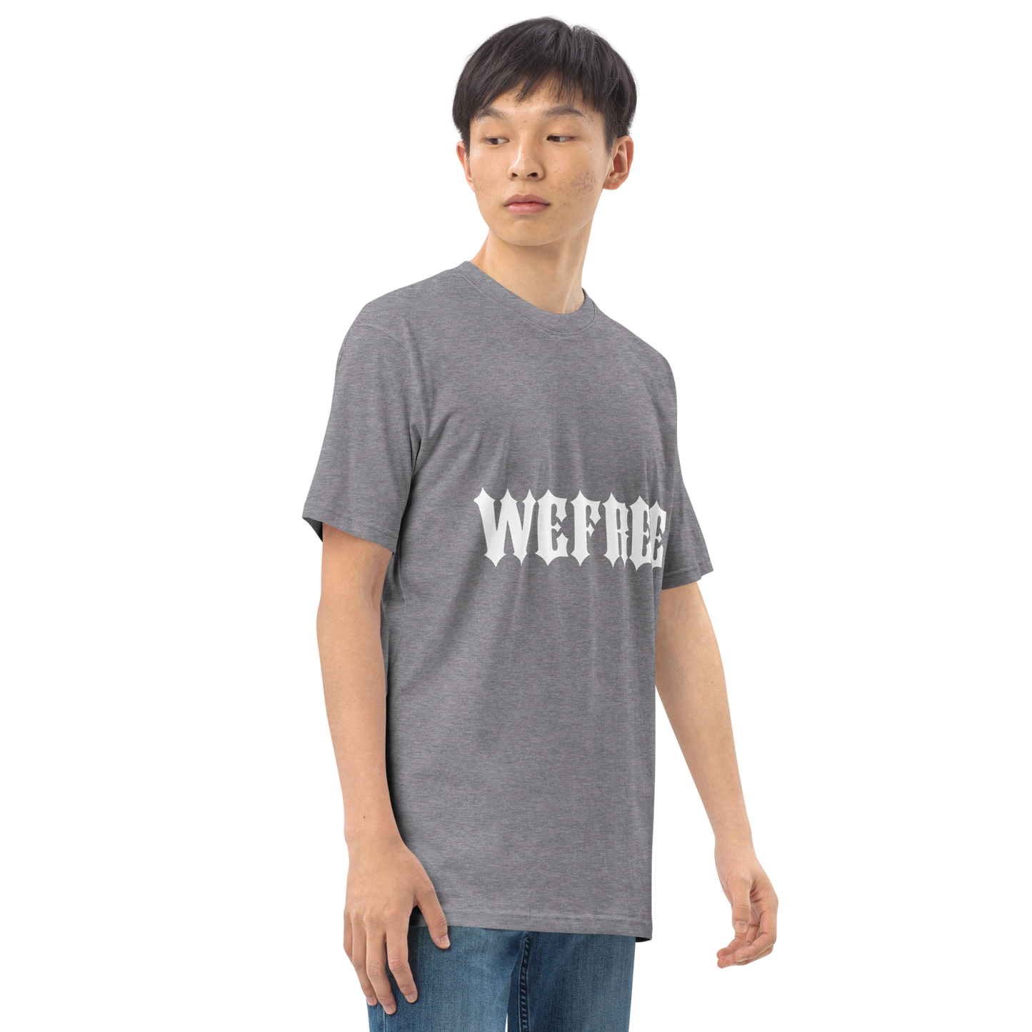 Men’s premium heavyweight tee Wefree