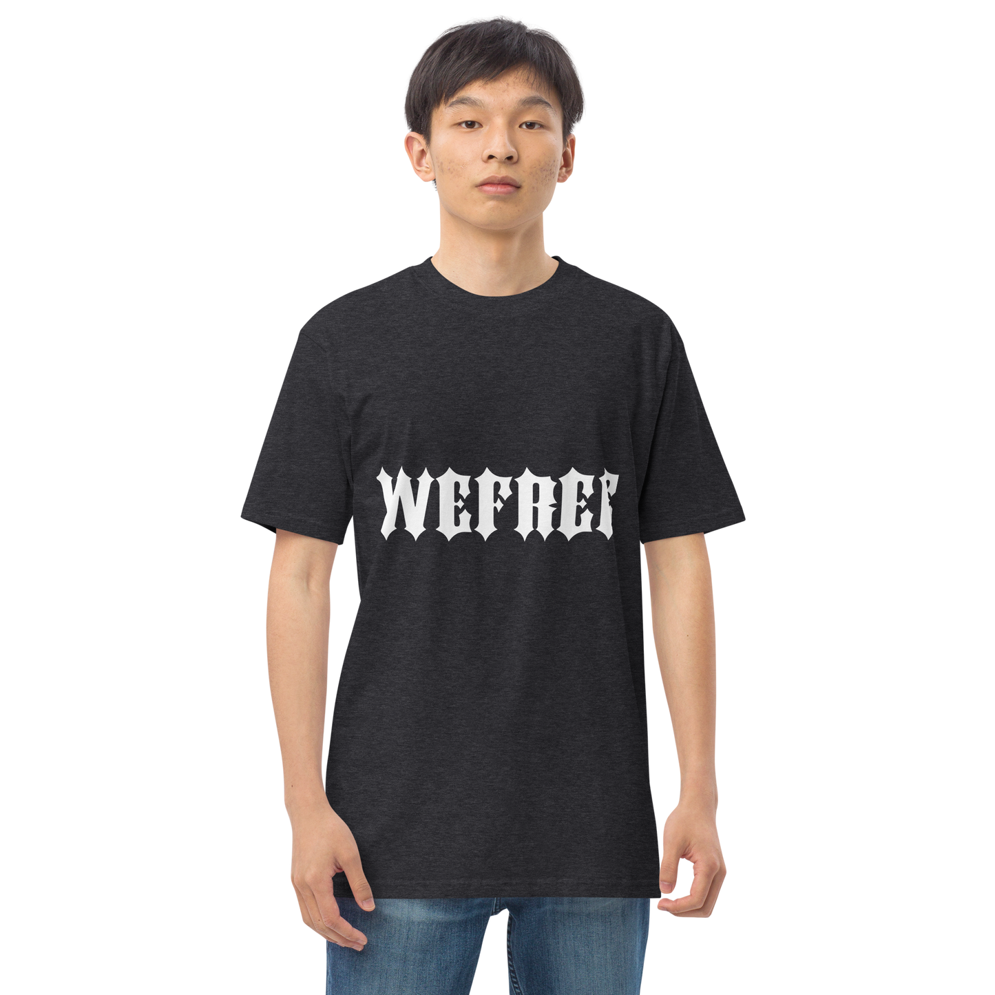 Men’s premium heavyweight tee Wefree