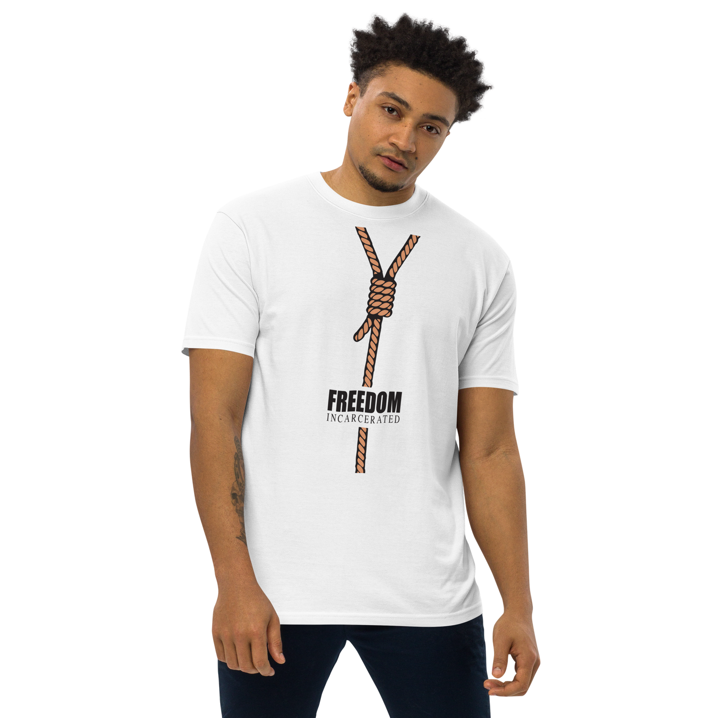 Freedom Incarcerated rope T Shirt