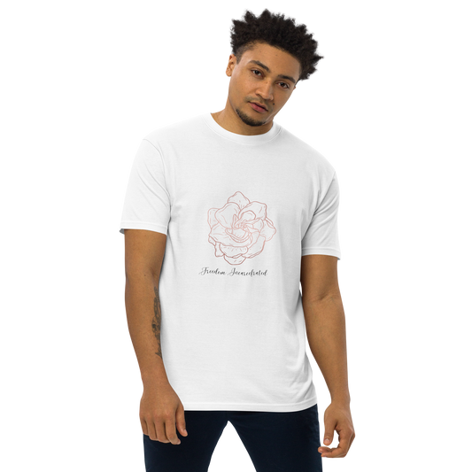 Men’s premium heavyweight freedom incarcerated rose