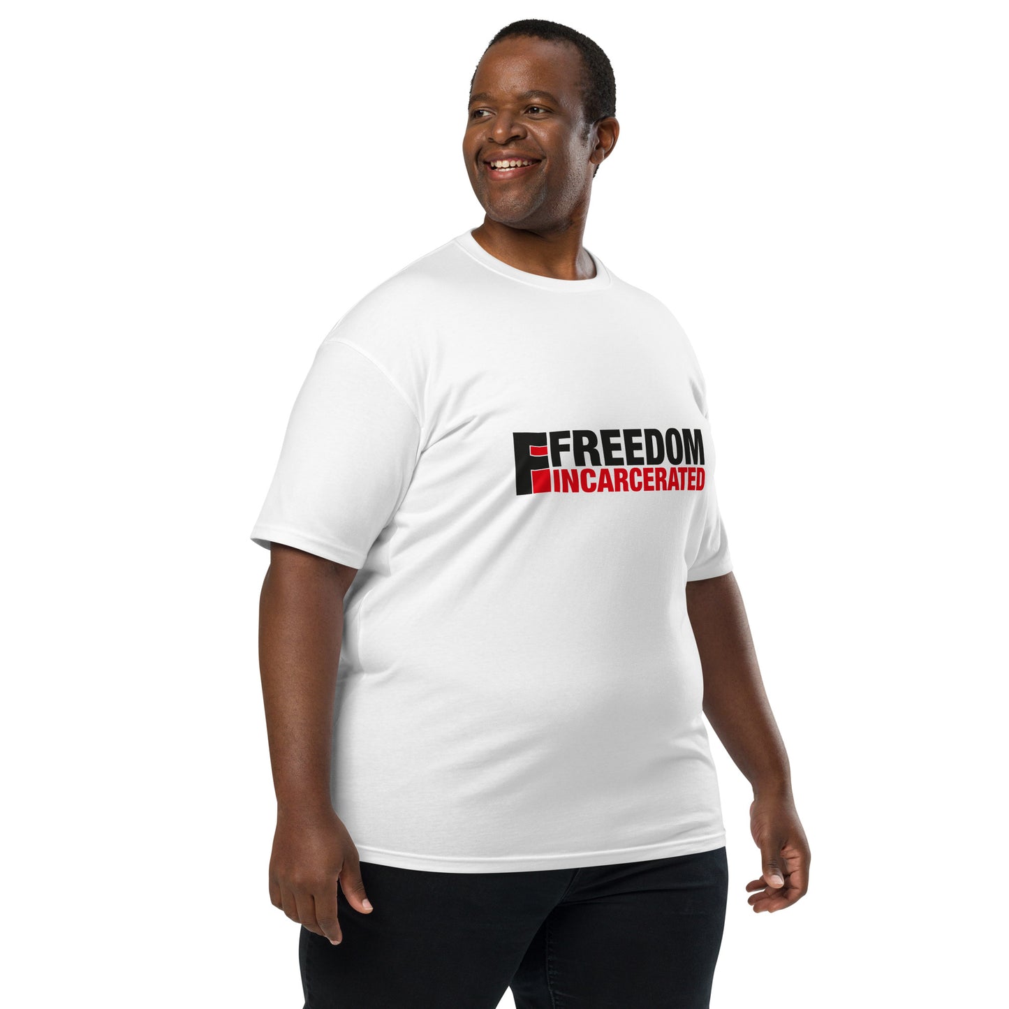 Men’s premium heavyweight tee Freedom Incarcerated