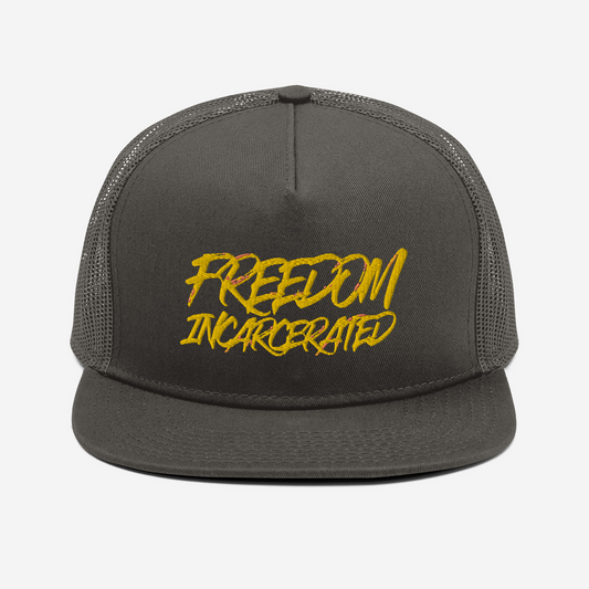 Mesh Back Snapback Freedom Incarcerated