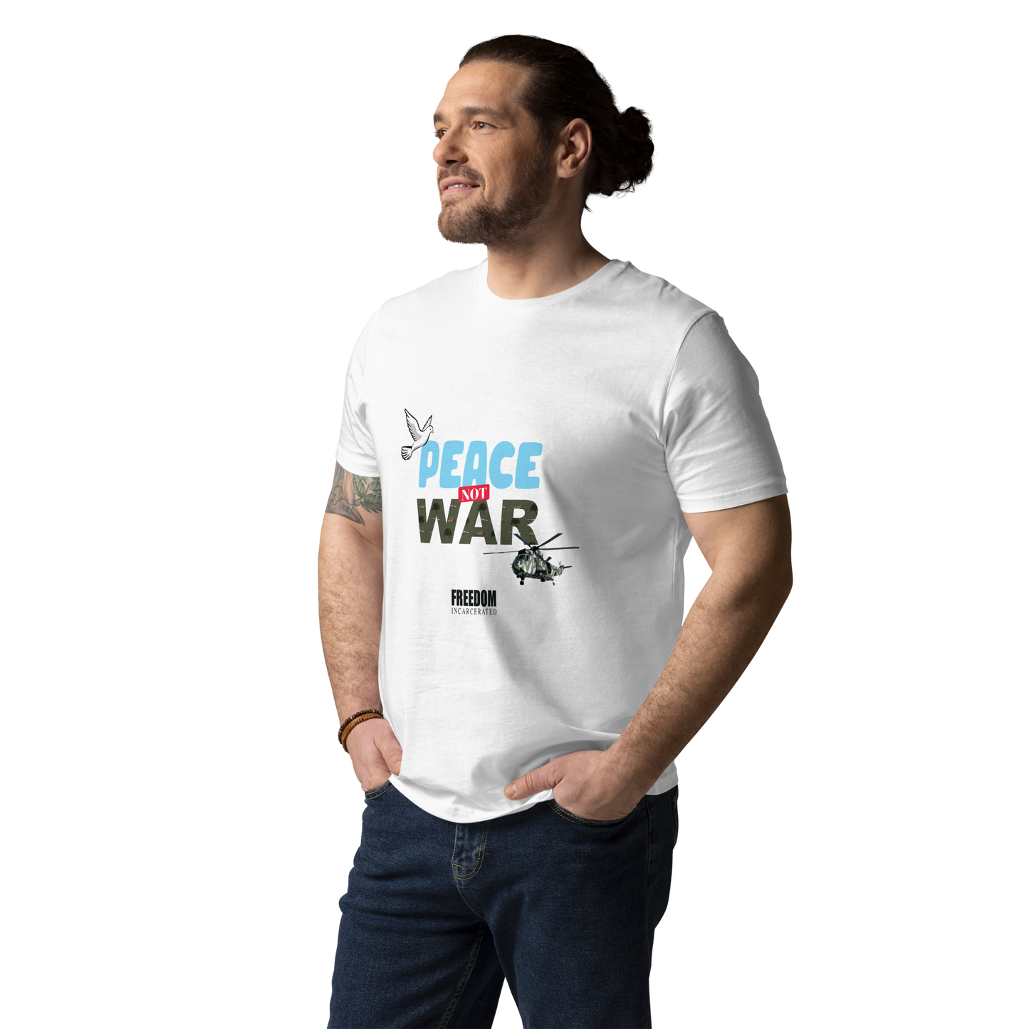 Freedom Incarcerated Peace not War T Shirt